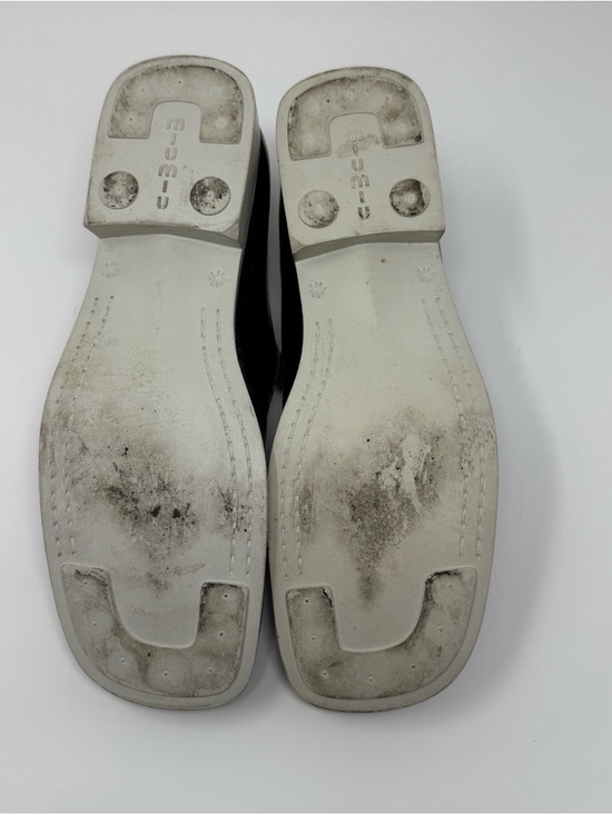 Miu Miu Navy Patent Leather Slip-On Loafers main image 5
